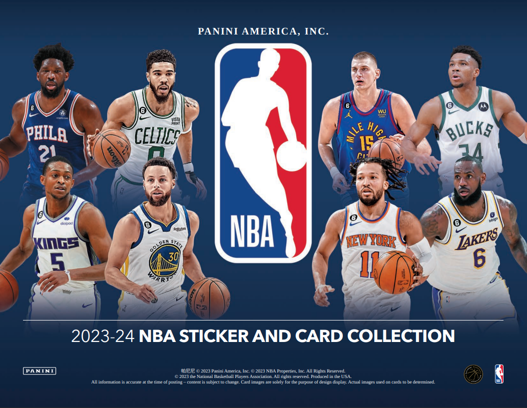 2023-24 Panini NBA Sticker Collection – CB Hobby