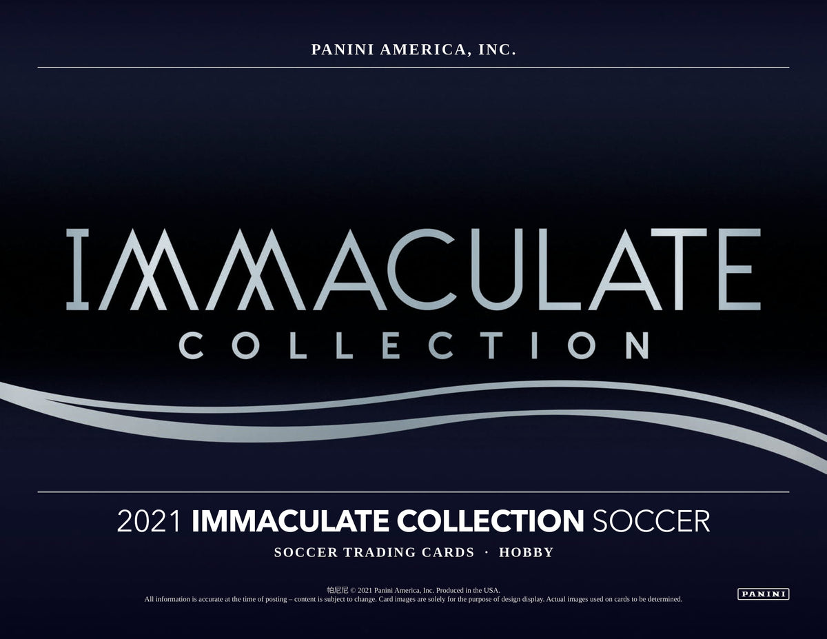 2021 Panini Immaculate Collection Soccer Hobby – CB Hobby