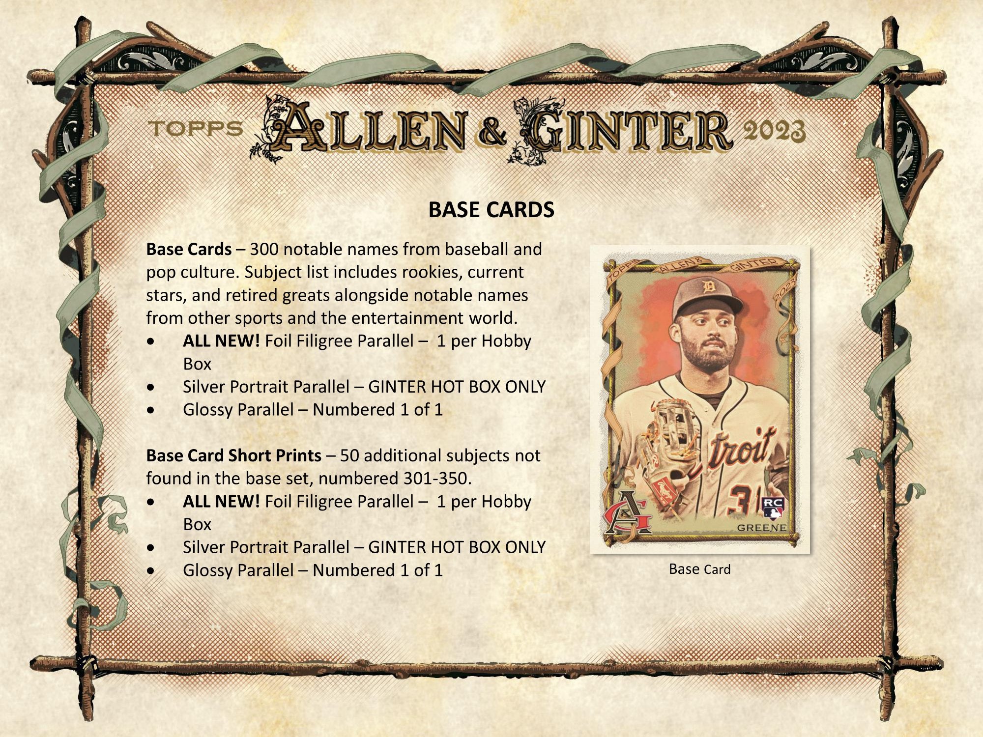 2021 Topps Allen & Ginter Baseball 24 Pack Retail Box