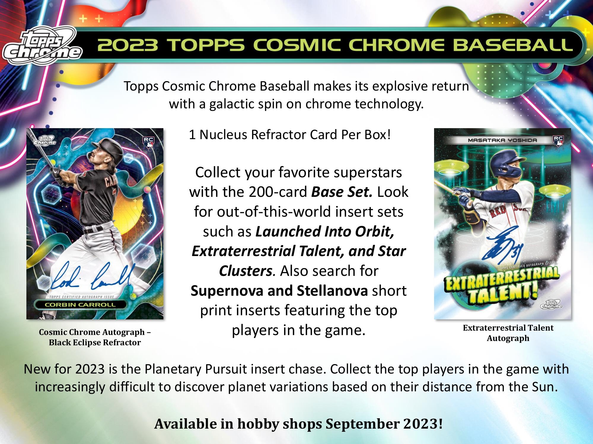 2023 Topps Chrome Cosmic Baseball Hobby – CB Hobby