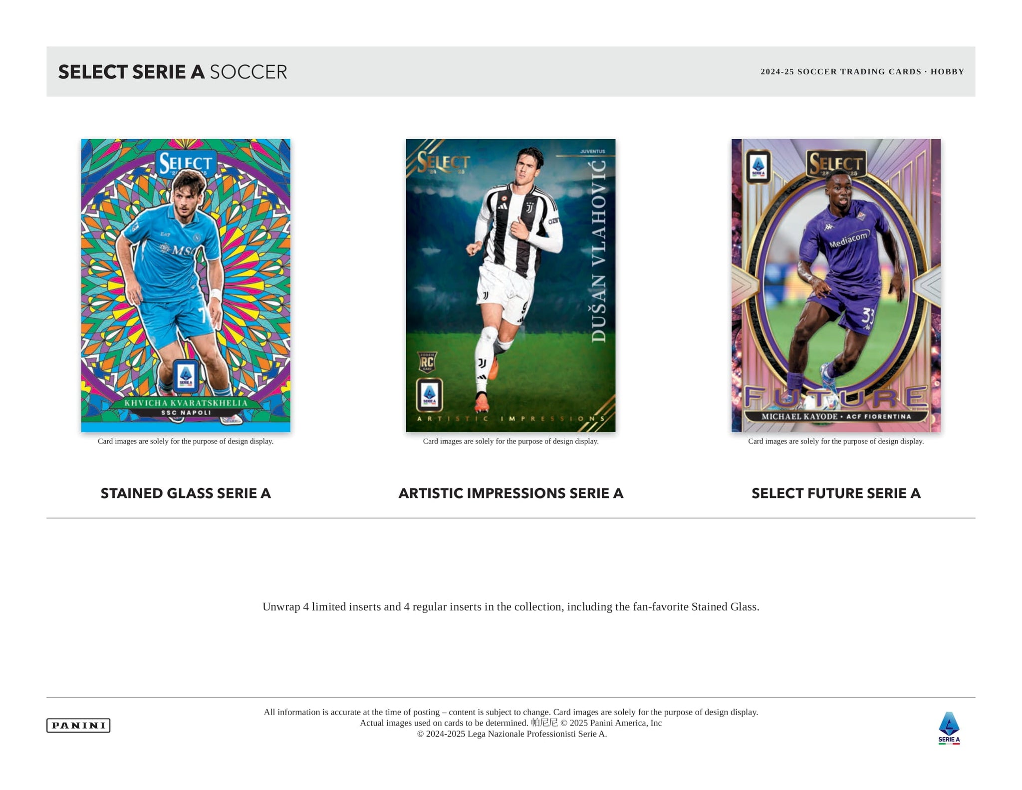 2024-25 Panini Select Serie A Soccer Hobby Box – CB Hobby