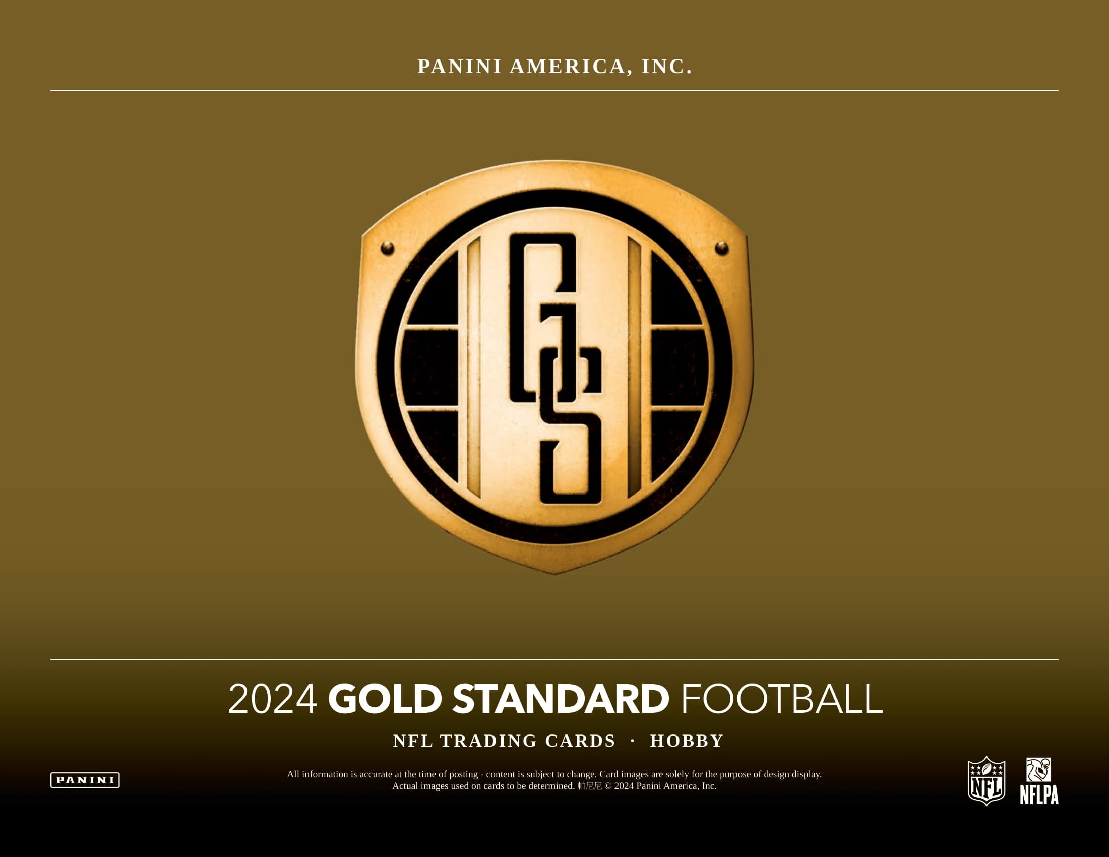 2024 Panini Gold Standard Football Hobby CB Hobby