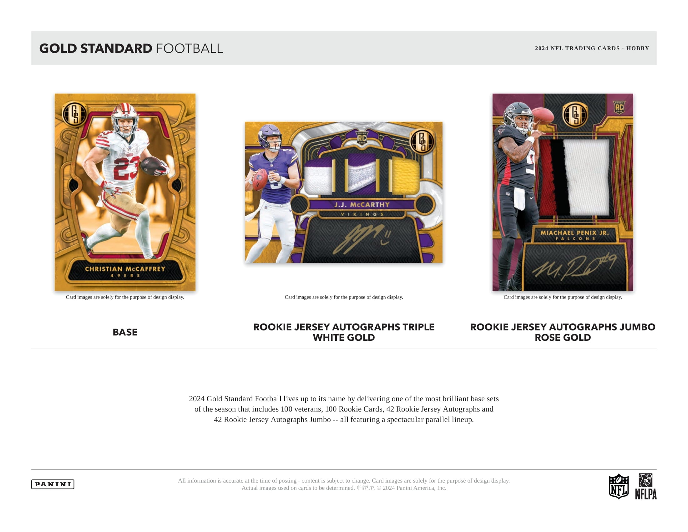 2024 Panini Gold Standard Football Hobby CB Hobby