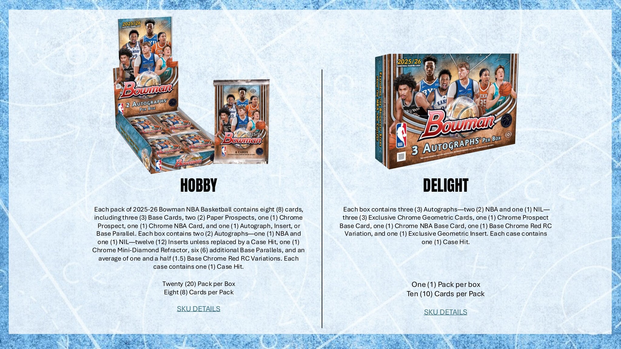 2025-26 Bowman Basketball Value Box – CB Hobby