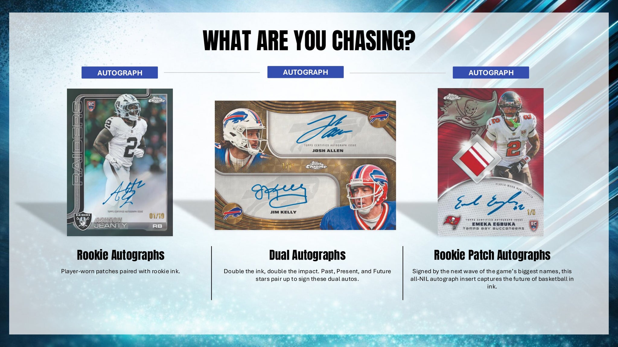 2025 Topps Chrome Football Hobby Jumbo Box – CB Hobby
