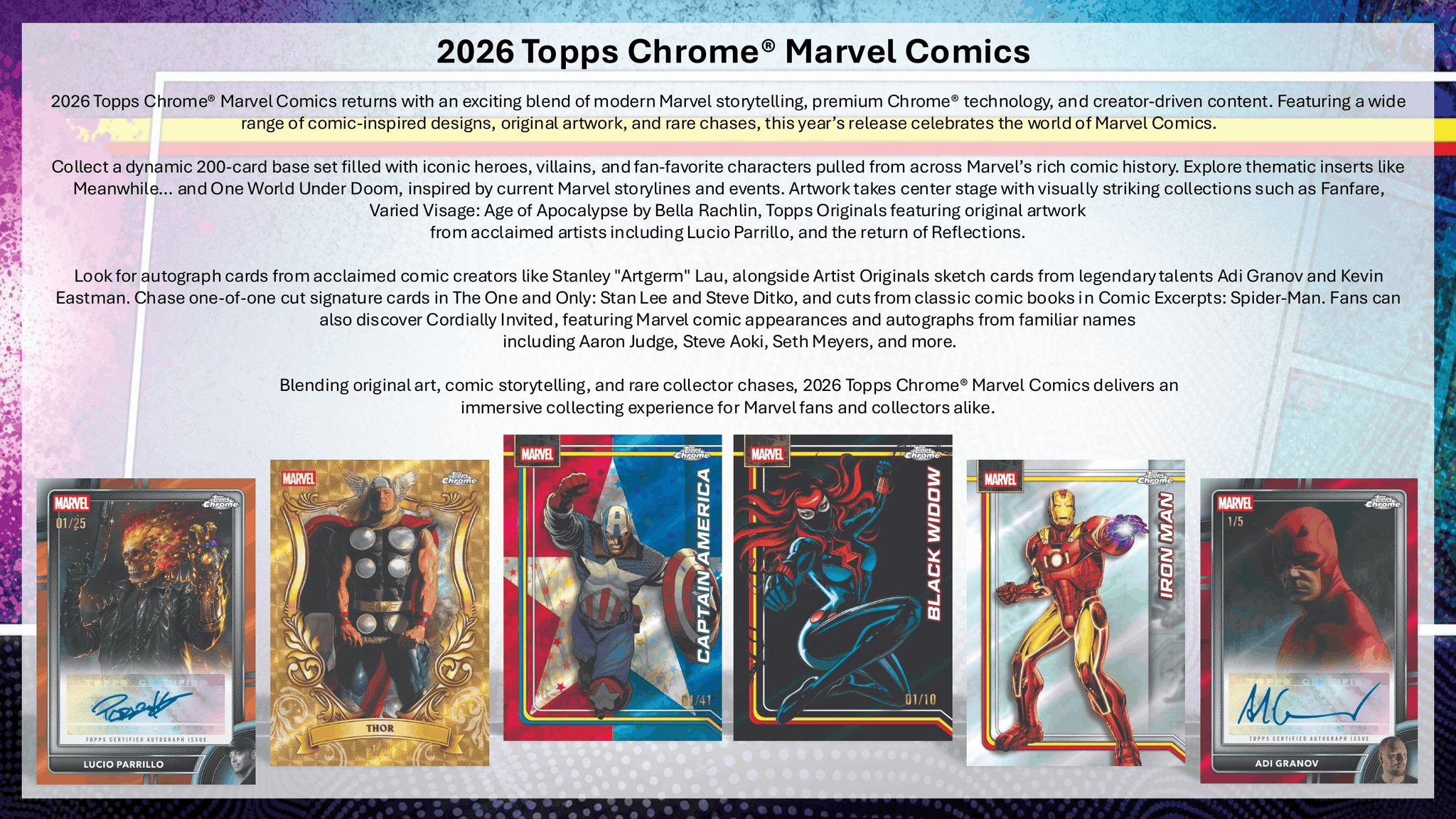 marvel topps chrome rare cards 2026 Comics Value Box – CB Hobby Xorn Collectors can find debut Pokémon TCG: Sword & Card Name:Ancient Gear Golem