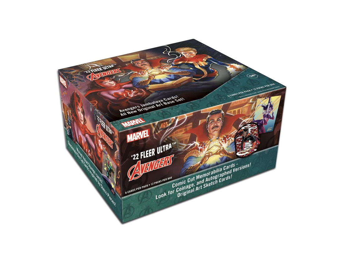 2022 Fleer Ultra Marvels Avengers Hobby Box