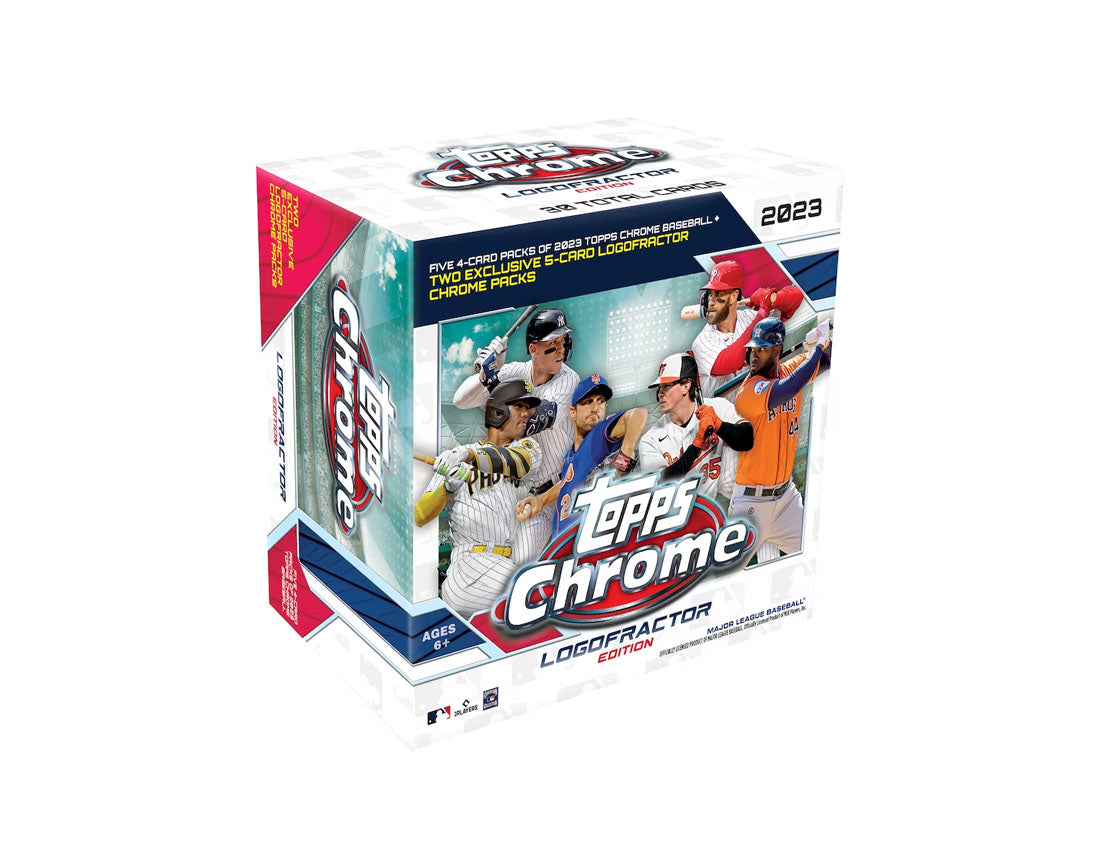 2023 Topps Chrome Logofractor Baseball Mega Box – CB Hobby