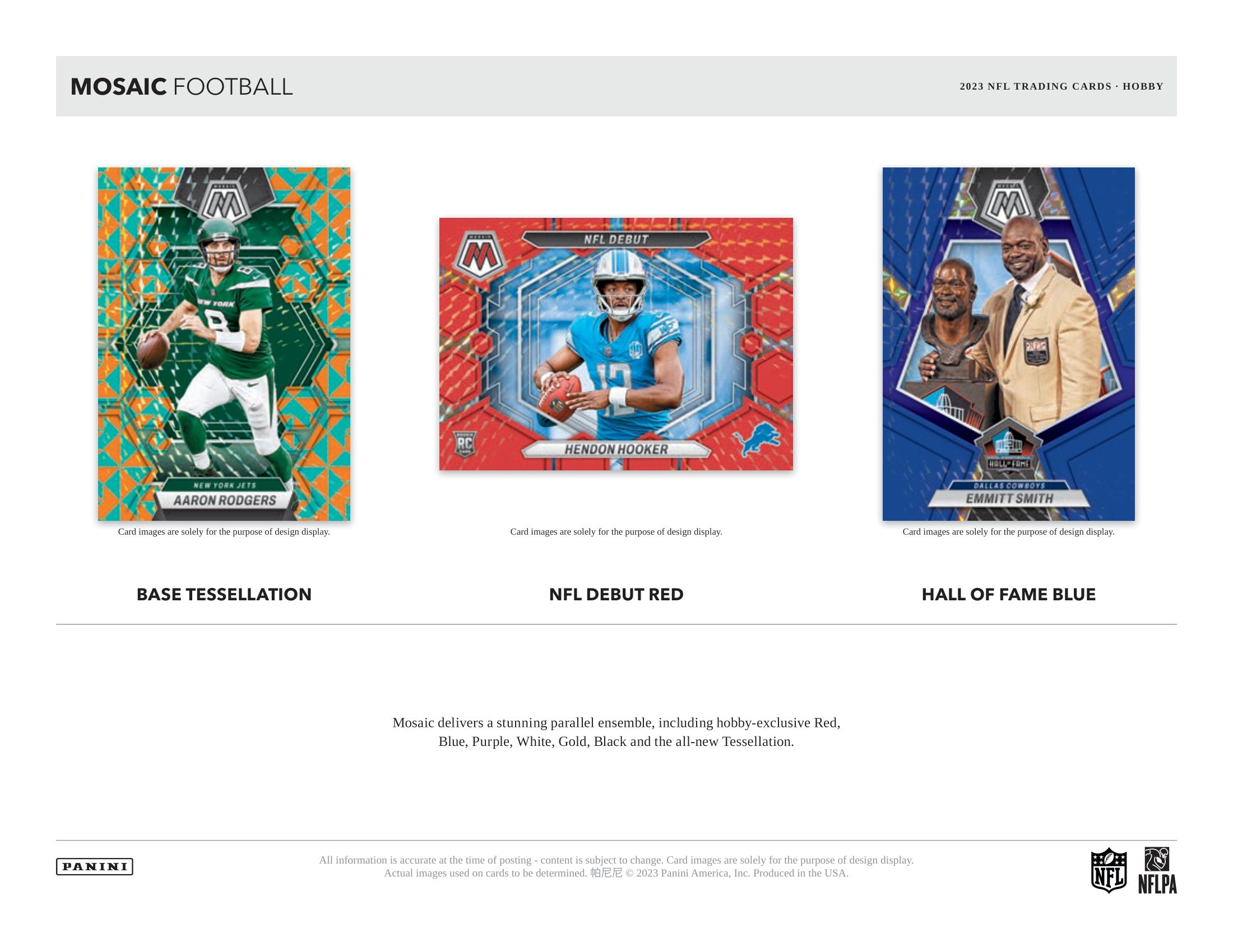 2021 Panini Mosaic Football Hobby Box - 2021 - US