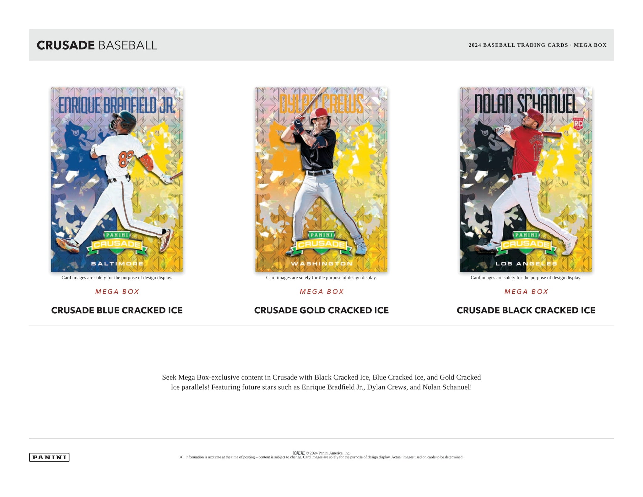 2024 Panini Crusade Baseball Mega Box – CB Hobby