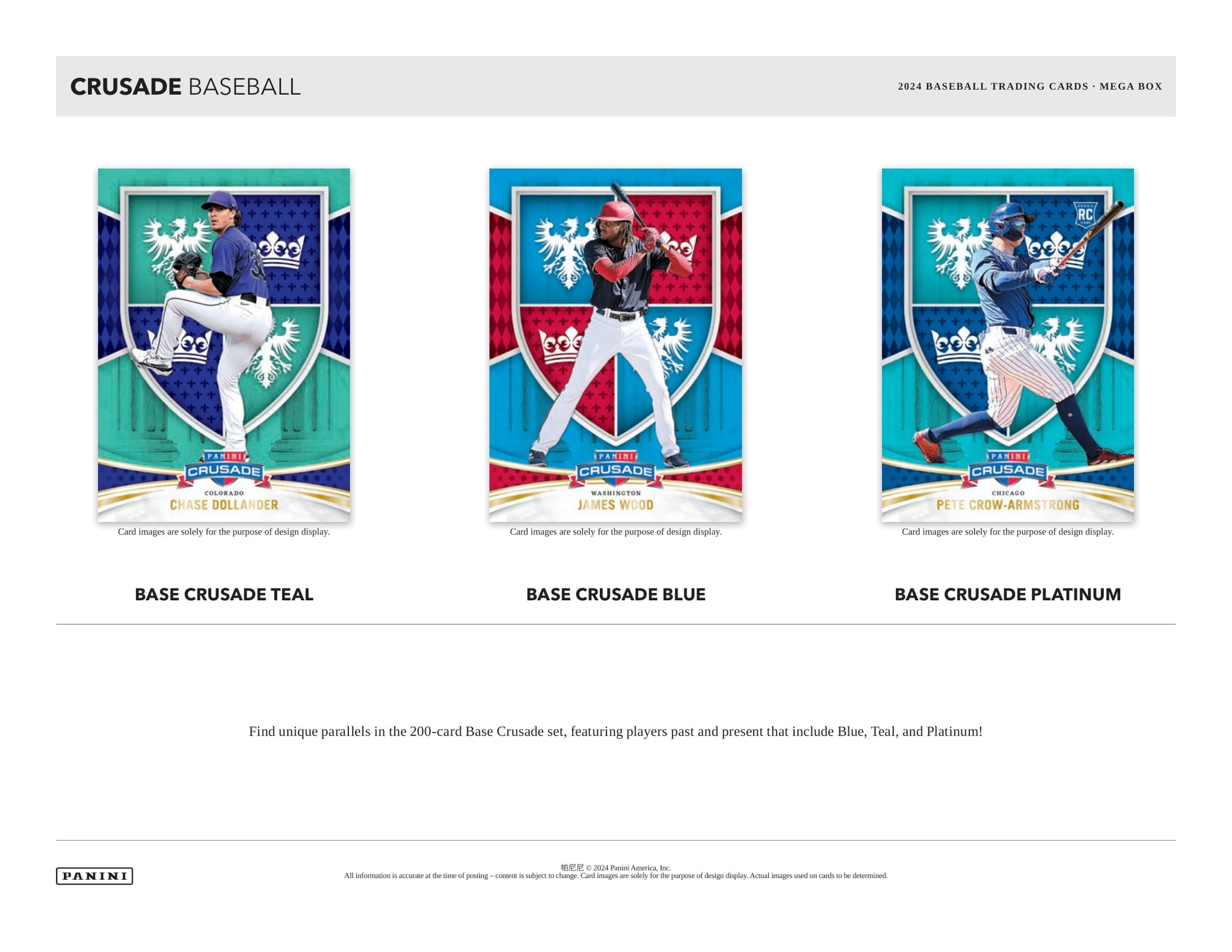 2024 Panini Crusade Baseball Mega Box – CB Hobby