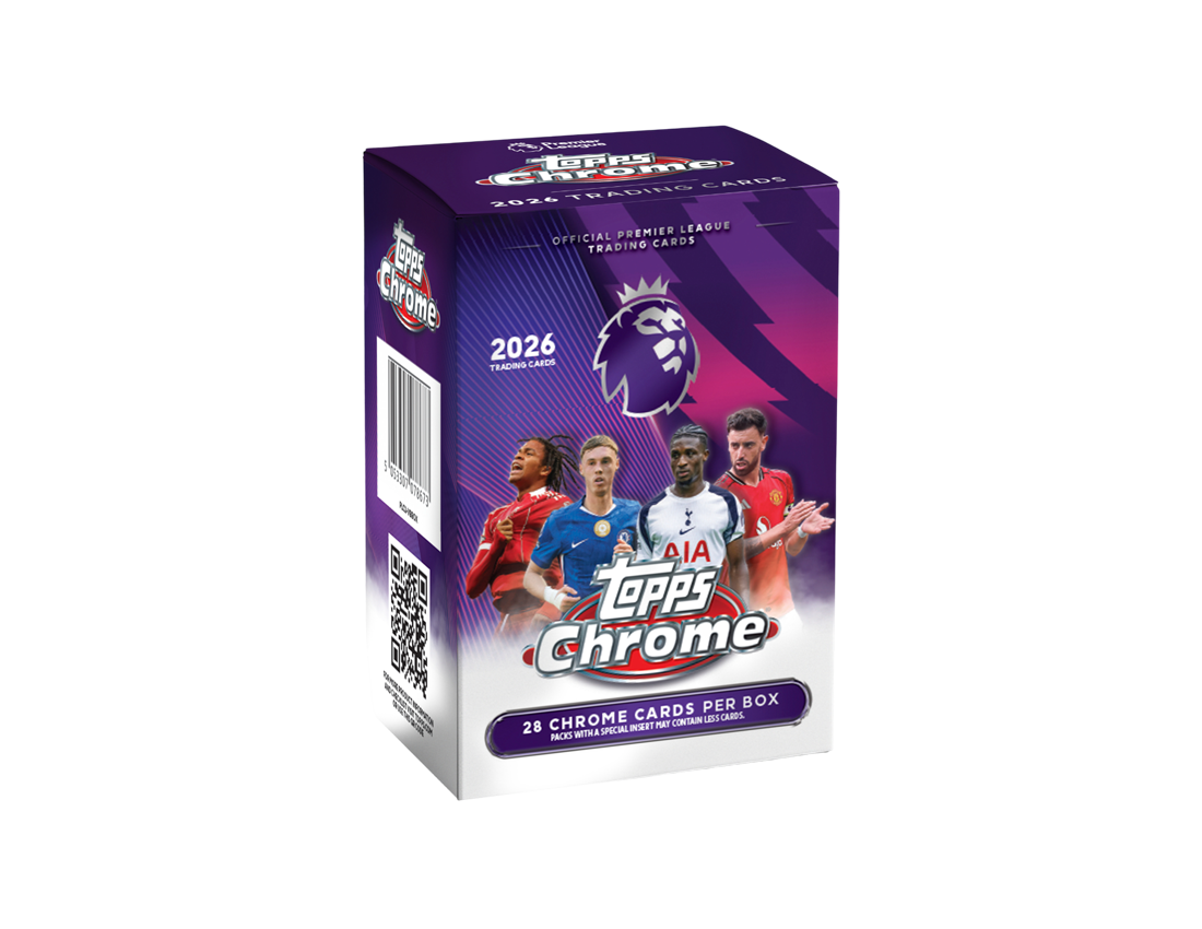 2025-26 Topps Chrome English Premiere League Value Box – CB Hobby