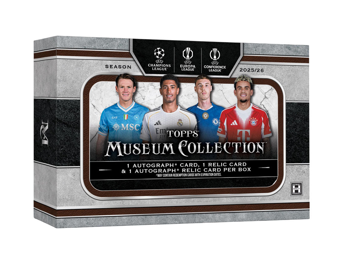 2025-26 Topps Museum Collection UEFA Club Competitions Soccer