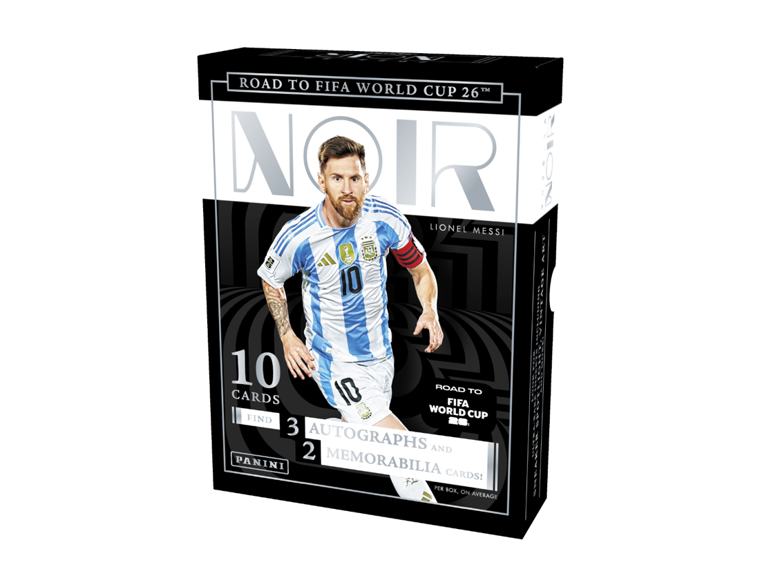 2025-26 Panini NOIR Road to FIFA World Cup Soccer Hobby Box – CB Hobby