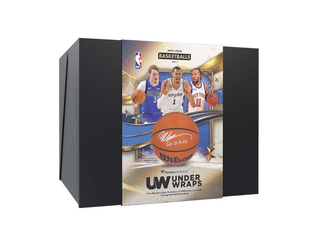 2025-26 Fanatics Under Wraps Autographed NBA Basketball – CB Hobby