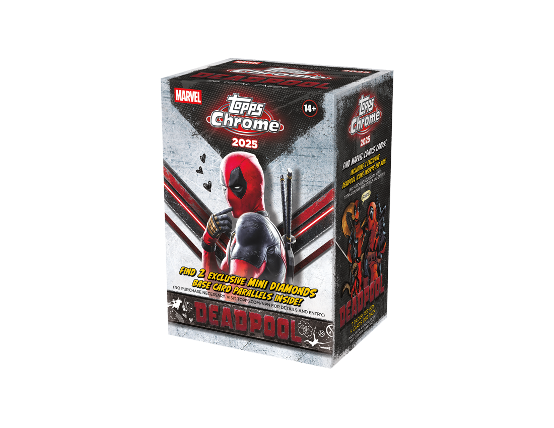2025 Topps Chrome Marvel Deadpool Value Box – CB Hobby