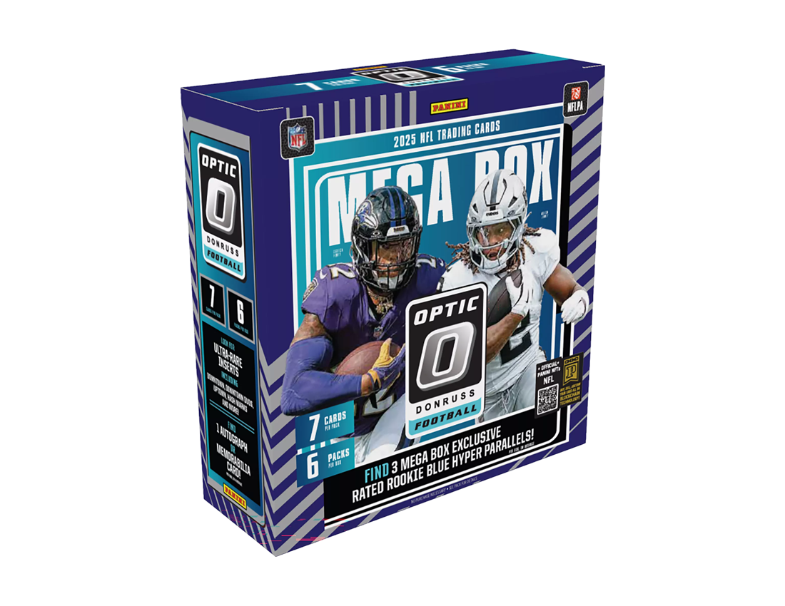 Panini Donruss Optic 2025 Football Mega Box Panini Donruss Optic 2025 Football Mega Box