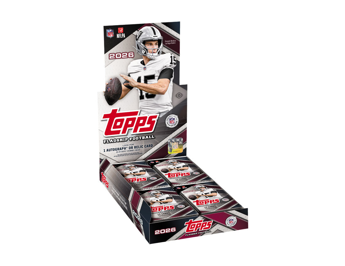 2026 Topps Flagship Football Hobby Box – CB Hobby