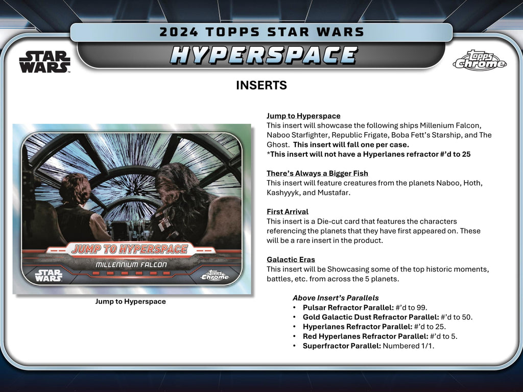 2024 Topps Hyperspace Star Wars Hobby Box – CB Hobby