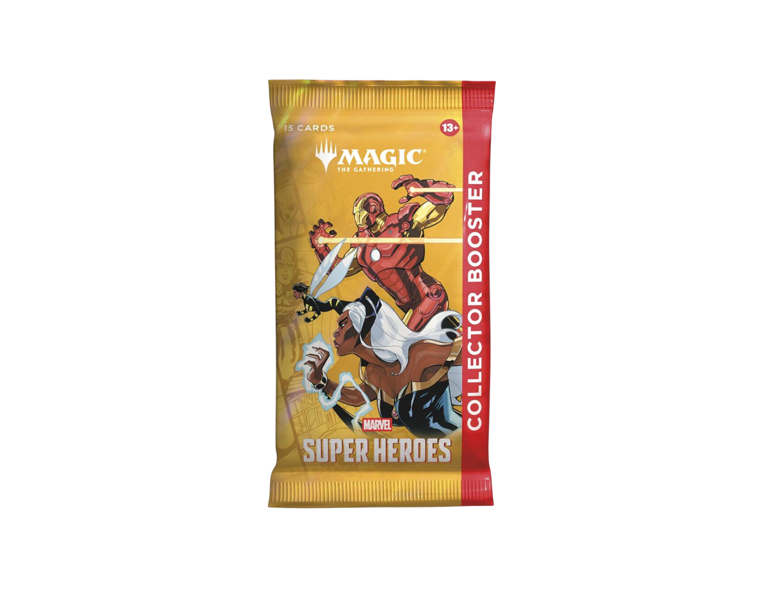 mtg marvel collector booster box Magic The Gathering: Marvel Super Heroes Collector Booster Pack – CB Hobby