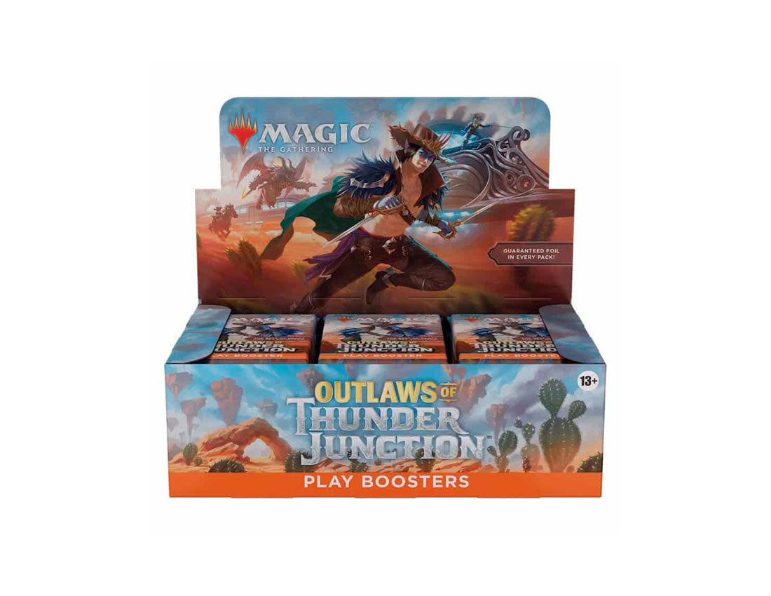 Magic The Gathering: Play Booster Box - Outlaws of Thunder Junction Magic The Gathering: Play Booster Box - Outlaws of Thunder Junction