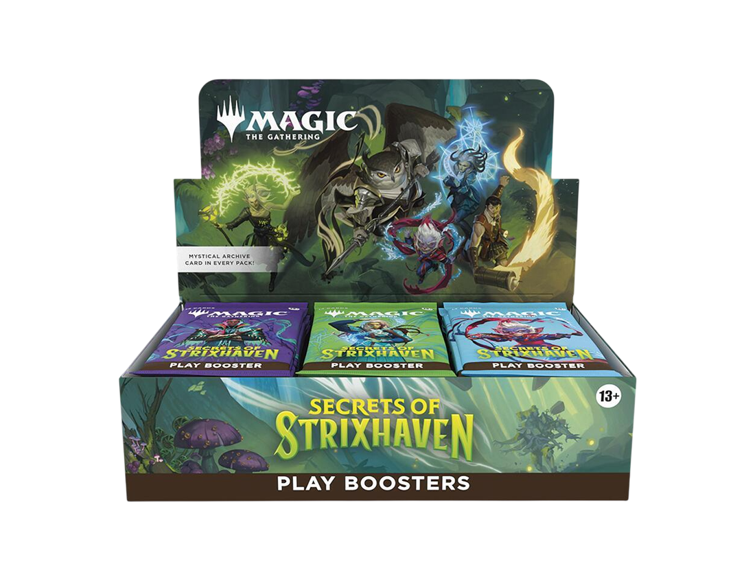 strixhaven mystical archive booster box Magic: The Gathering Secrets of Play Blister Option:Blastoise (Delaminated) Hero Playmat The hallowed halls of Target Have ALSO Stopped