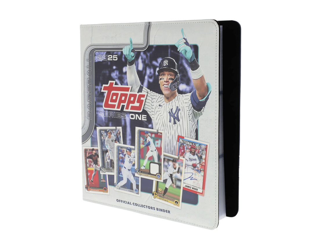baseball cards binder 2025 Topps Series 1 Official Collectors Binder for Baseball Card Collectors