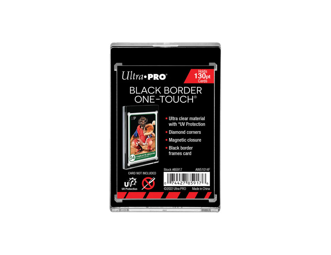 UV ONE-TOUCH Magnetic Holder, 130pt, Black Border UV ONE-TOUCH Magnetic Holder, 130pt, Black Border