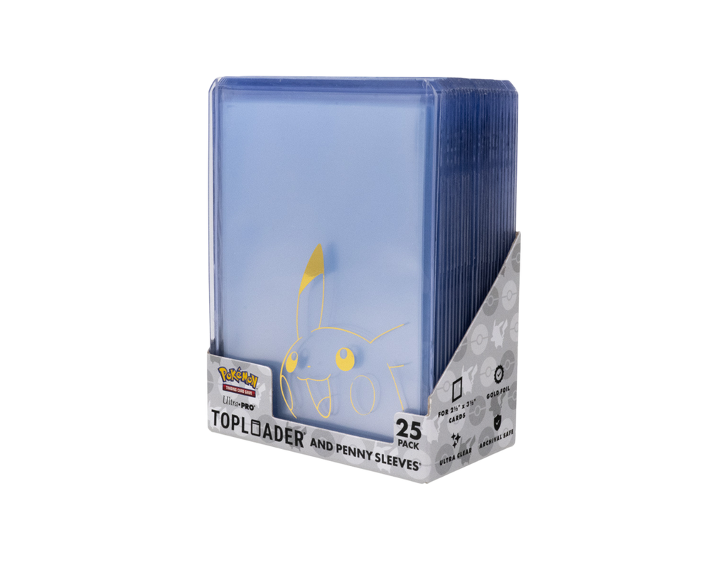 Ultra Pro Pikachu Toploader and Penny Sleeves Combo Pack Ultra Pro Pikachu Toploader and Penny Sleeves Combo Pack
