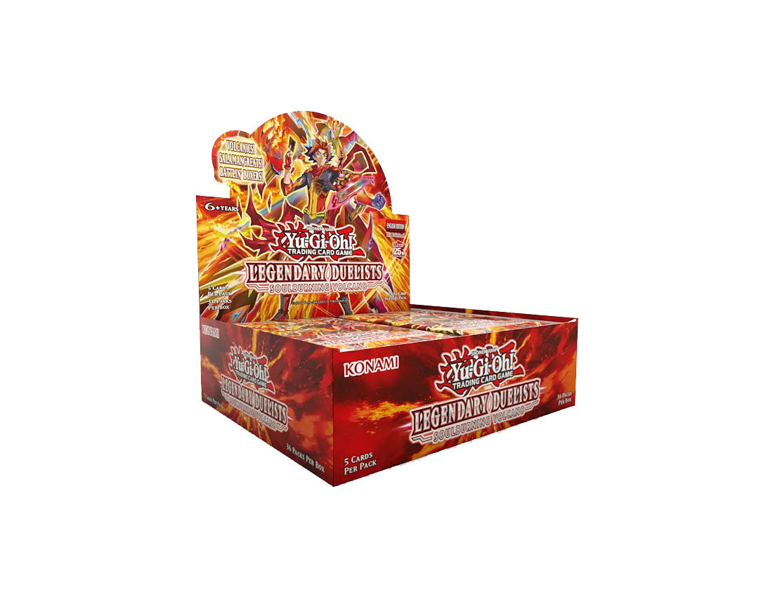 Yu-Gi-Oh! Legendary Duelists Soulburning Volcano Booster Box Yu-Gi-Oh! Legendary Duelists Soulburning Volcano Booster Box