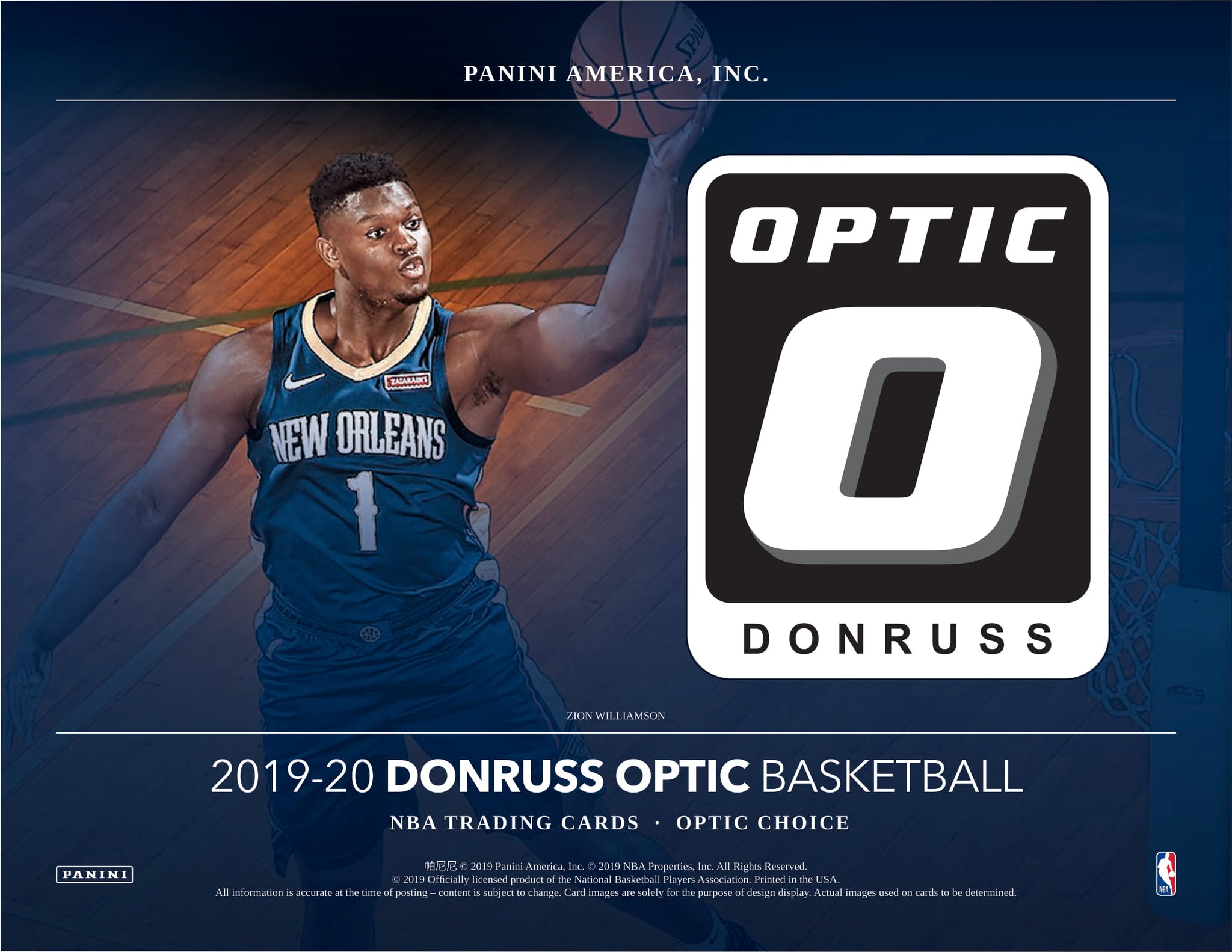 2019-20 Panini Donruss Optic Choice Basketball Hobby Box – CB Hobby