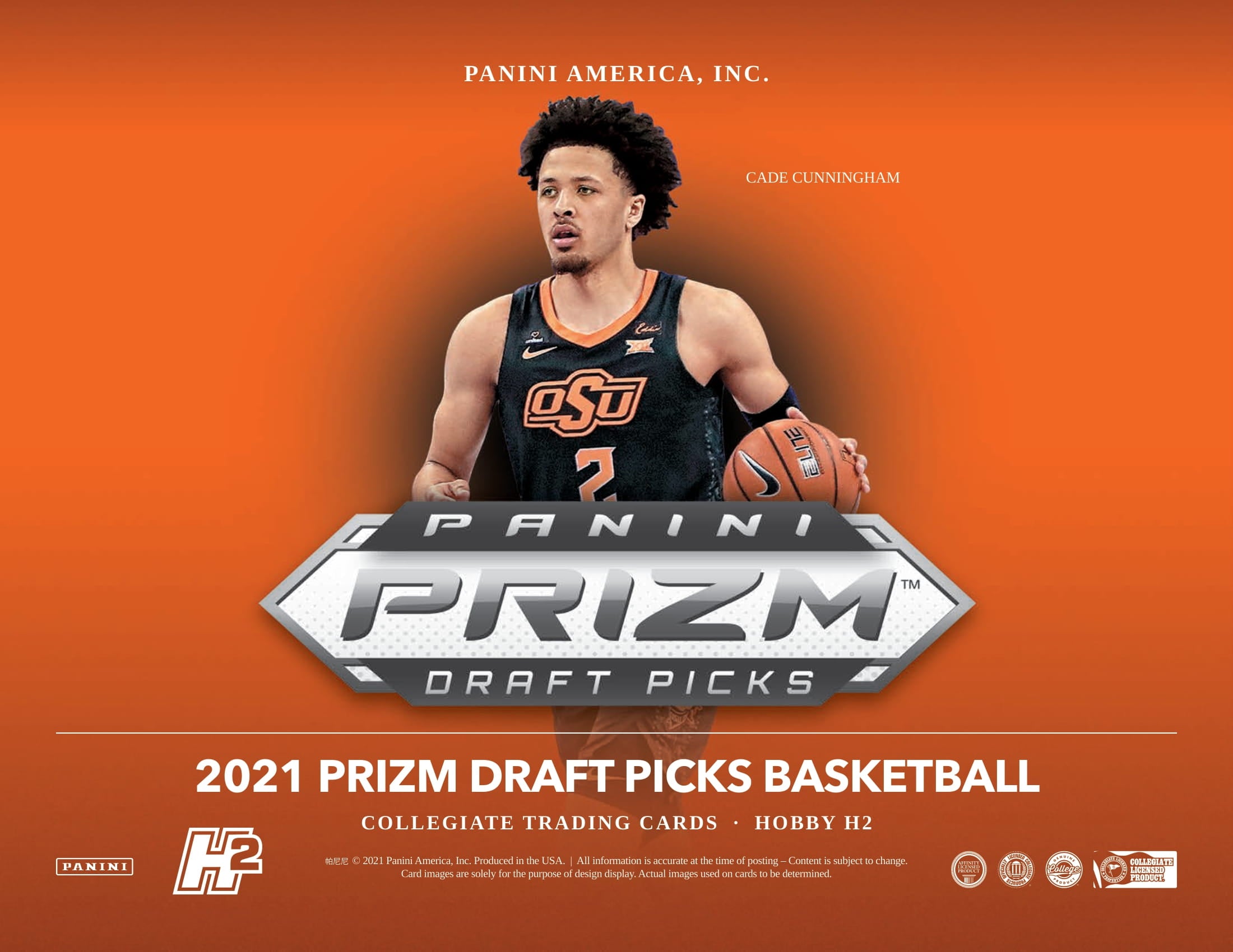 2021-22 Panini Prizm Draft Picks Basketball Hybird H2 Hobby Box