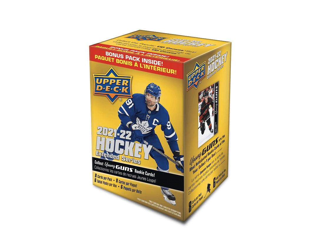 2021-22 Upper Deck Extended Series Hockey Blaster Box