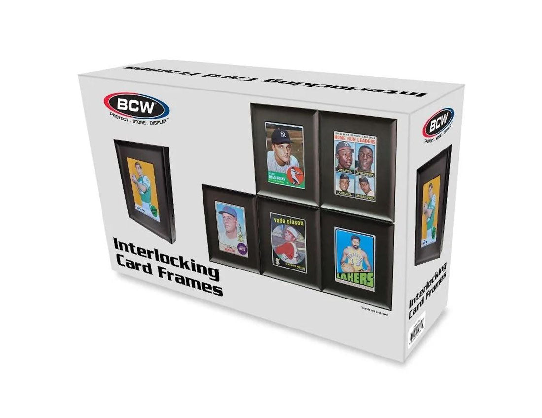 BCW Interlocking Graded Card Frames - Black BCW Interlocking Graded Card Frames - Black