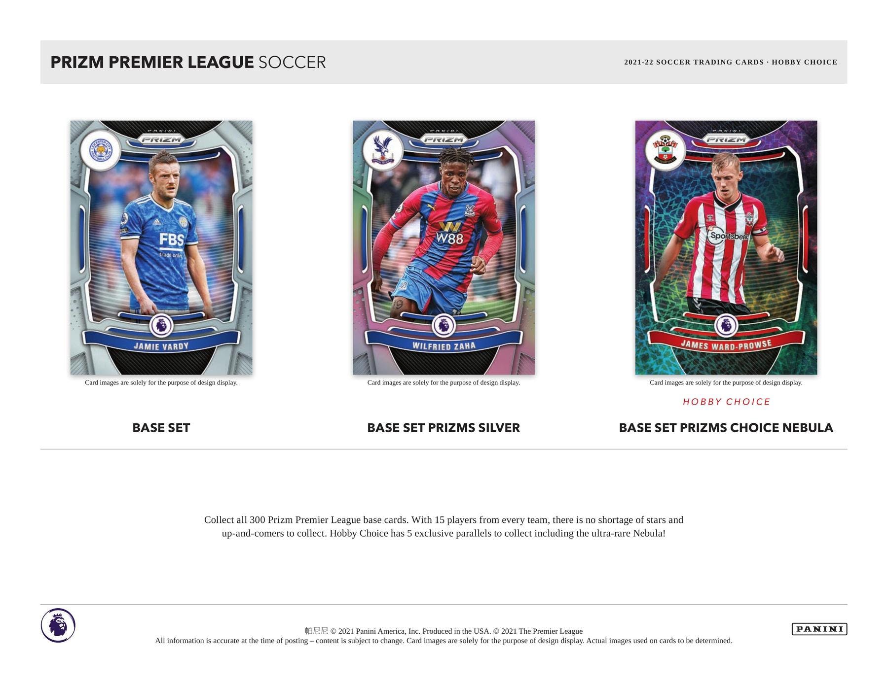 2021-22 Panini Prizm English Premier League Soccer Choice – CB Hobby