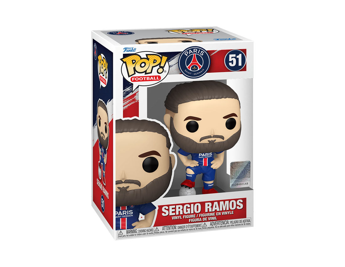 Funko Pop! Soccer: Paris Saint-Germain - Sergio Ramos #51 – CB Hobby