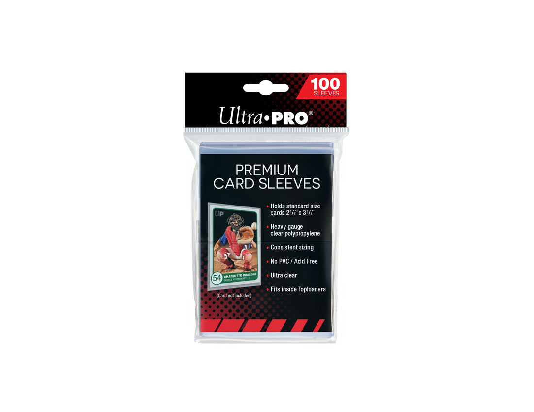 Ultra Pro Premium Card Sleeves (100 ct) CB Hobby